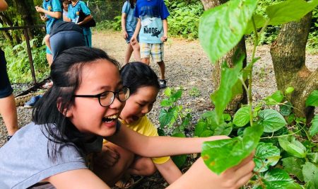 Experiential activities for english subject of vischool students at the Summer Camp 2022